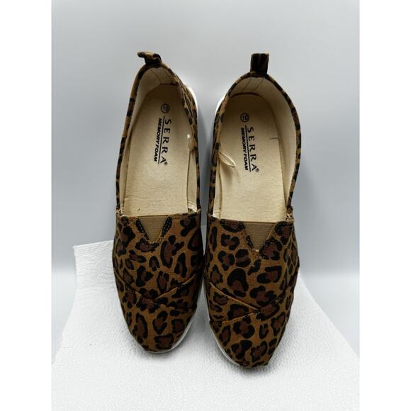Serra Ladies Memory Foam‎ Canvas Slip-Ons Size 10 - Picture 1 of 14